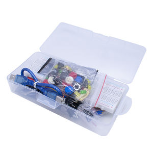 Kit de aprendizaje para principiantes de la placa de pruebas: Módulos de sensor de sonido/<span class=keywords><strong>nivel</strong></span> de <span class=keywords><strong>agua</strong></span>/humedad/distancia, componentes LED y tutorial - Product Image 2