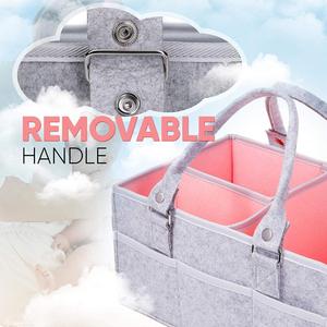 Prix usine Portable pépinière panier de rangement poubelle à la mode étanche bébé couche Caddy organisateur <span class=keywords><strong>pour</strong></span> <span class=keywords><strong>Table</strong></span> à <span class=keywords><strong>langer</strong></span> voiture - Product Image 3