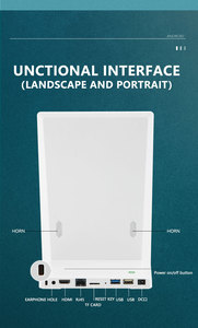 New Smart Home <b>10</b> Point Touch Screen Display POE Power Conference <b>Tablet</b> Four Side Lights Meeting Room Display <b>Android</b> 8.1 - Product Image 5