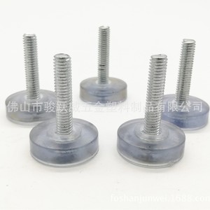 Patas Ajustables para Muebles, 24 mm de Diámetro, Plástico Transparente, Patas Metálicas para Mesa y Silla, Fácil Instalación - Product Image 2