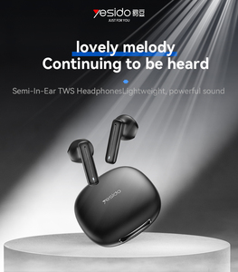 Audífonos Inalámbricos Yesido TWS25 BT5.3 TWS Semi-In-Ear Sin Retraso <span class=keywords><strong>con</strong></span> <span class=keywords><strong>Micrófono</strong></span> HD - Product Image 2