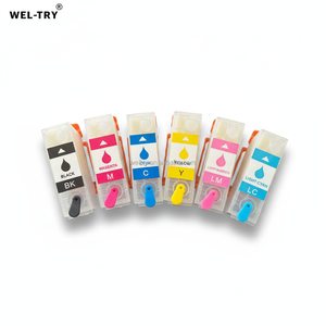 Cartouche d'encre rechargeable WT Europe 378XL 3791 avec puce ARC compatible avec les imprimantes <span class=keywords><strong>Epson</strong></span> <span class=keywords><strong>Xp</strong></span>-8500 <span class=keywords><strong>Xp</strong></span>-<span class=keywords><strong>8505</strong></span> <span class=keywords><strong>Xp</strong></span>-8600 <span class=keywords><strong>Xp</strong></span>-8605 <span class=keywords><strong>Xp</strong></span>-8700 - Product Image 1