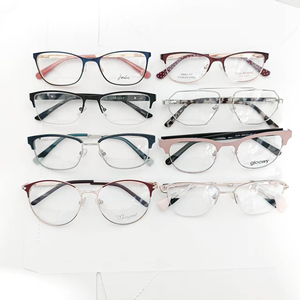 Montures de lunettes en métal léger, zéro pression sur le pont nasal, design minimaliste et polyvalent pour le quotidien, les affaires et le maquillage - Product Image 3