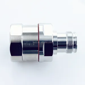 Conector hembra Mini Din 4,3-10, Conector recto de alta calidad para Cable RF Flexible de 7/8 pulgadas