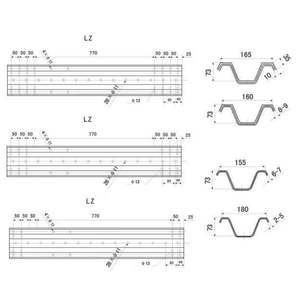 Sussman Machinery 10-12 metros/minuto Forma Omega Acero Silo Post Support Roll Forming Machine - Product Image 5