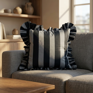 Indian Handmade New Design <b>Stripe</b> Hand Block Printed Pillow Case Soft Cotton Sofa <b>Cushion</b> Cover Bedding <b>Cushion</b> Cover Indian - Product Image 1