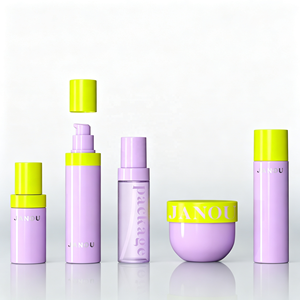 Ensemble d'emballages cosmétiques rechargeables <span class=keywords><strong>JANOU</strong></span>, flacon pompe à lotion vide de qualité supérieure, flacon pulvérisateur, pot à crème, conteneur pour soins de la peau avec logo personnalisé - Product Image 6