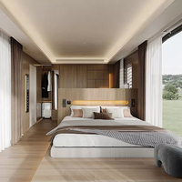 Maisons préfabriquées de luxe pour le glamping, maison capsule en acier, petite maison avec deux chambres, idéale pour les aventures en plein air