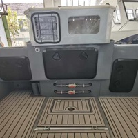 Bateau de pêche en aluminium avec cabine, design néo-zélandais 2023, 21 pieds/24,6 pieds, pour la pêche et les loisirs