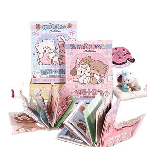 DHF536 Libri Creativi con Licenza Ufficiale, Cartoni Animati Mikko Capybara Butterbear, Libri Fai-da-Te, Puzzle, Libri Didattici, Libri Silenziosi per Bambini, Libro delle Attività - Product Image 1