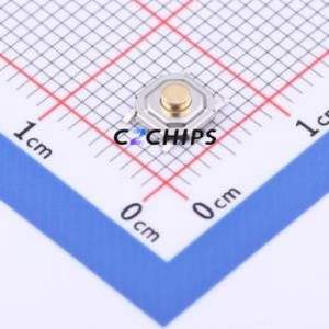 TC-0522C-2.0-260G Tactile Switch SMD-4P,5.2x5.2mm Switch Single Pole Single Throw Round Button 1.6N Vertical Mount - Product Image 1
