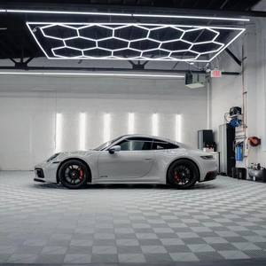 स्वेज फैक्टरी थोक में स्थित हेक्सागोन गेराज लाइटिंग कार विवरण और पेंट सुधार के लिए ठंडा सफेद प्रकाश स्रोत - Product Image 2