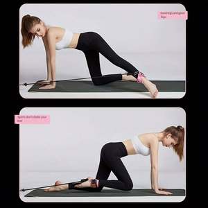 Anneau de musculation pour cheville et hanche Gantry, largeur 42-44 cm, équipement de fitness incliné pour fessiers, en similicuir, usage commercial - Product Image 4