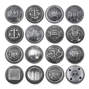 Kunshuo nút nhà máy TUXEDO Áo Blazer phù hợp với kim loại chân sắt thép không gỉ đồng thau nút đồng phục cho áo đồng phục - Product Image 3