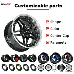 Cerchi e Pneumatici per Auto Passeggeri Neri e Argento, Cerchio in Lega Multirazze, Design Elegante e Performante - Product Image 5