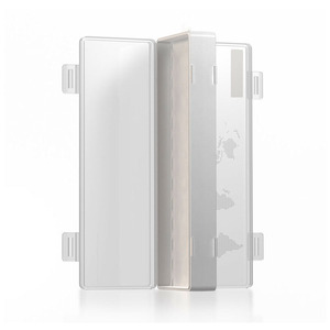 Portable 24 Cell Aa Battery Storage Box With <b>Switch</b> Plastic <b>Case</b> For 5 Batteries - Product Image 2