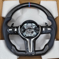 Volante de Fibra de Carbono Personalizado para BMW F12 F15 F20 F30 F32 F36 F83 M4 M3 F80 E87 E90 E92