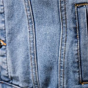 Nouvelle tendance mode, vente en gros d'usine, veste en jean respirante pour hommes, streetwear printemps-automne - Product Image 5