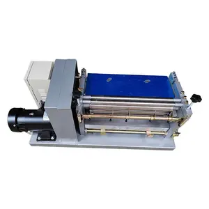 380 desktop variable speed rolling paper glue machine gluing machine