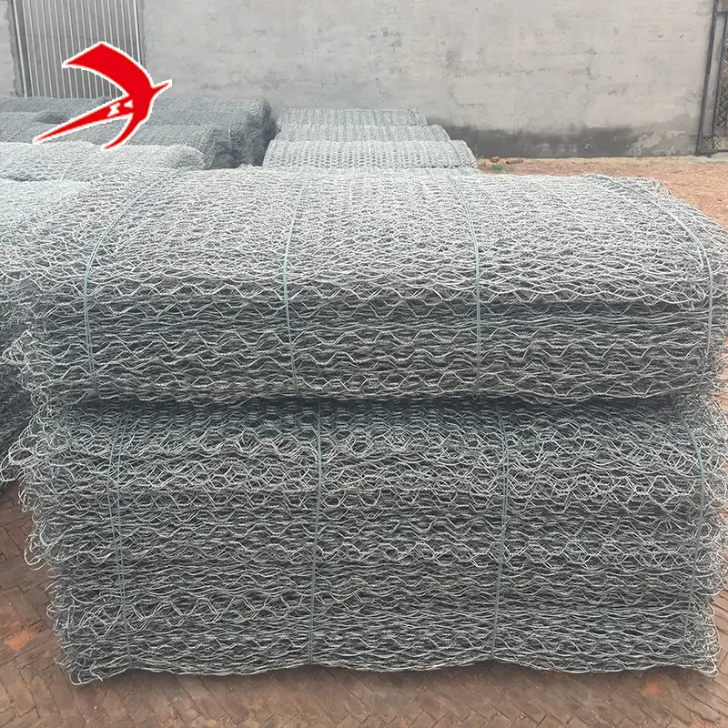 Esportazione di filo zincato di qualità/scatola di gabbioni rivestita in PVC dalla vendita calda della fabbrica della cina