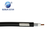 Câble coaxial RF à très faible perte ALSR400/ALSR300/ALSR240/ALSR200/ALSR195 avec connecteur mâle 50 K/N/TNC et gaine LSZH