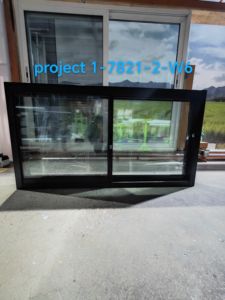 CHANGYI affascinante piccolo profilo ufficio Reception in alluminio finestre scorrevoli in vetro per la casa - Product Image 3