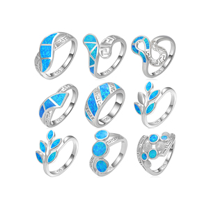 XYOP 925 Sterling <strong>Silver</strong> Jewelry Luxurious Greece Designs <strong>Opal</strong> <strong>Rings</strong> for Women Customized Wholesale Gifts - Product Image 1