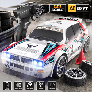 Voiture RC de drift SG204PRO 1/24 4WD 2.4G haute vitesse avec lumières LED, pneus supplémentaires, prête à l'emploi, construction métallique, jouet pour enfants - Product Image 6