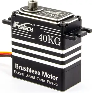 45kg Brushless Servo Made by Full Aluminum Case and Stainless Steel Gear High Torque Servo for 1/6, 1/8, 1/10 RC Car/Robot/Boat