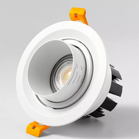 Projecteur LED Zoom Beam, fabricant de spots encastrés au plafond réglables, à intensité variable, angle de faisceau OEM, pour intérieur