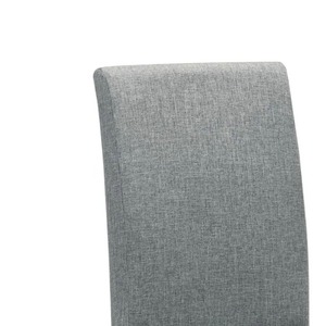 Sillas de Comedor Modernas y Acolchadas con Asiento de Pana y Patas de Madera Maciza para Hogar, Dormitorio, Cocina, Hotel y Escuela - Product Image 4