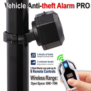 <span class=keywords><strong>Alarma</strong></span> Antirrobo con Vibración para Bicicleta Eléctrica con Control Remoto y Batería Recargable, <span class=keywords><strong>Alarma</strong></span> Fuerte para Motocicleta y Bicicleta con Clasificación IP65 - Product Image 1