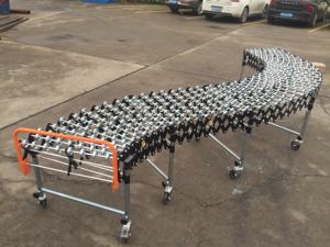 Depo için plastik esnek paten tekerlek konveyör bant sistemi - Product Image 6