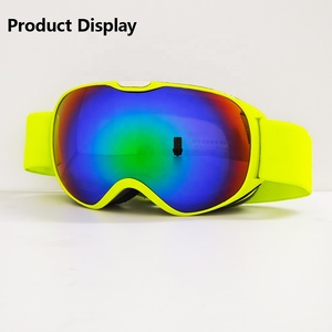 Lunettes de <span class=keywords><strong>ski</strong></span> et de snowboard pour enfants, matériau TPUPC, anti-buée, lentilles double couche, prix d'usine, 5-12 ans |   Revêtement REVO |   270 °   Vue large - Product Image 5