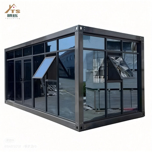 Maison Modulaire Conteneurisée Moderne de Luxe à 1 Chambre, en Bois et Acier, à Châssis Plat, Faible Coût, Mobile, Isolation Thermique, Préfabriquée - Product Image 3