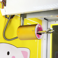 Machine à ciseaux à monnayeur, jeu d'arcade à prix en forme de poupée transparente, à coupes multiples et simples