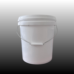 Seau en plastique PP de <span class=keywords><strong>10</strong></span> <span class=keywords><strong>L</strong></span> de qualité alimentaire, recyclable et écologique, avec poignée et couvercle hermétique pour peintures liquides, <span class=keywords><strong>essence</strong></span> et eau - Vente en gros - Product Image 1