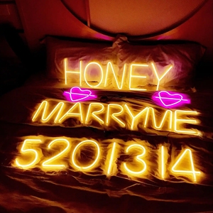 Personalizable Hello Gorgeous Neon Light Sign IP67 Fuente <span class=keywords><strong>LED</strong></span> con cuerpo de plástico para la aplicación de paisaje al aire libre e interior - Product Image 4