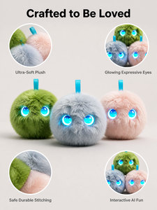 Giocattolo di Peluche Intelligente AI a Forma di Mostro Carino, Robot Interattivo per Accompagnare i Bambini nel Conversare - Product Image 3