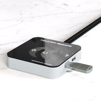 USB3.0 Desktop Computer Switch Extension Start Button Creative Metal Plastic Home Chassis External Use Computer Accessories