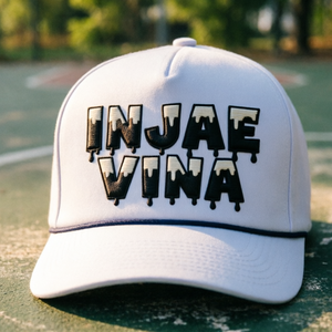 Casquette de golf personnalisée en corde, casquette d'extérieur à 5 panneaux avec logo personnalisé, casquette de baseball blanche - Product Image 6