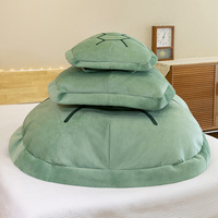 Vente flash : Oreiller en peluche géant en forme de tortue, personnalisable, drôle, énorme, en forme de carapace de tortue, jouet en peluche en stock