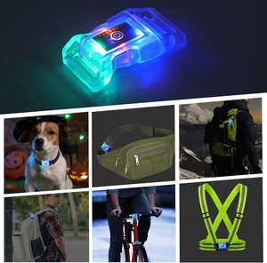 Boucle de ceinture LED réglable tactique à dégagement rapide latéral, boucle en plastique <span class=keywords><strong>pour</strong></span> ceinture militaire, collier <span class=keywords><strong>pour</strong></span> animaux de compagnie, boucle de laisse <span class=keywords><strong>pour</strong></span> <span class=keywords><strong>chien</strong></span>, accessoire de sac - Product Image 6