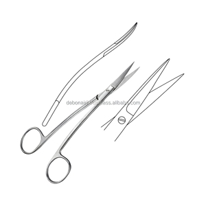 Tijeras de Corte de Alambre Manuales de Alta Calidad, Tijeras Quirúrgicas de Acero Inoxidable con Punta Cerrada, Uso Profesional en Hospitales - Product Image 2