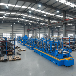 VZH-100QH Direkte Vierkantrohr-Walzmaschine für ERW-Rohre 30x30-100x100mm Kohlenstoffstahl PLC-Steuerung Baumaschinenfabrik - Product Image 1