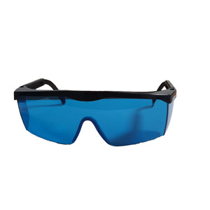 Lunettes de sécurité laser Shenzhen TC-YJ-004, monture noire, lentille de 1,5 mm, transmission de 70 %, protection UV IR contre les rayonnements lumineux - Product Image 1