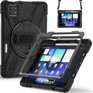 Funda de tableta inteligente a <span class=keywords><strong>precio</strong></span> de fábrica para <span class=keywords><strong>Xiaomi</strong></span> Mi <span class=keywords><strong>Pad</strong></span> <span class=keywords><strong>6</strong></span>/<span class=keywords><strong>6</strong></span> <span class=keywords><strong>Pro</strong></span> de 11 pulgadas con soporte plegable y correa para el hombro - Product Image 2