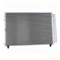 Condenseur de climatisation Nature en aluminium FLA144 pour Lexus LS430 UCF30 2003-2006 4.3L 3UZ-FE OE 88460-50180/88460-50181 100% testé pour les fuites Neuf