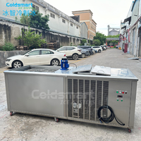 Machine à fabriquer des blocs de glace professionnelle Coldsmart 1 tonne par jour à Lagos Prix Machine à fabriquer des blocs de glace Personnalisez votre propre logo
