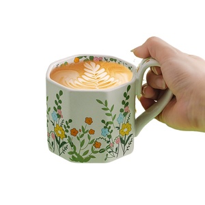 NEWELL vente en gros divers modèles de promotion pas cher tasse en céramique classique eau chaude tasse à café en porcelaine avec poignée Moscow Mule - Product Image 3